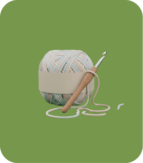 خيوط الكروشيه