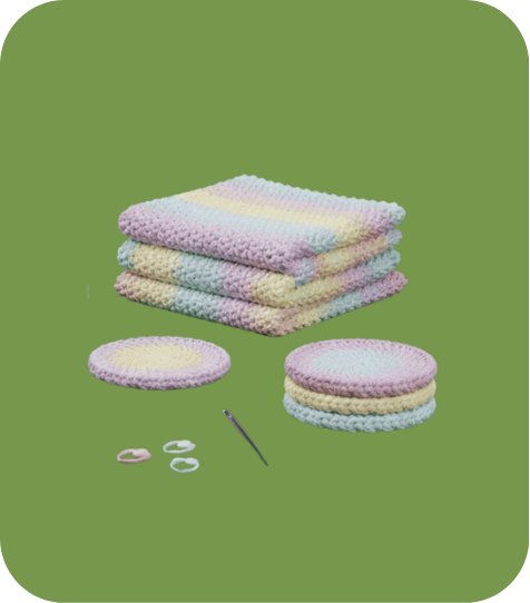 قطع كروشيه مُحاكة