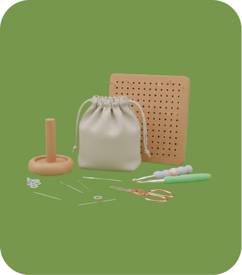 مستلزمات الكروشيه