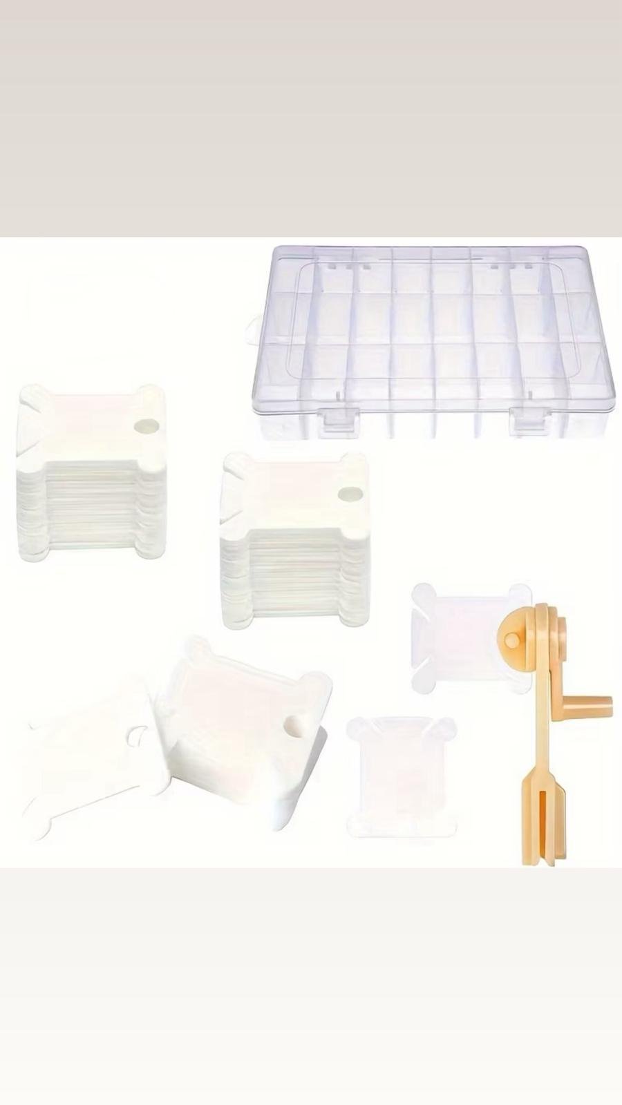 علبة تنظيم خيوط التطريز