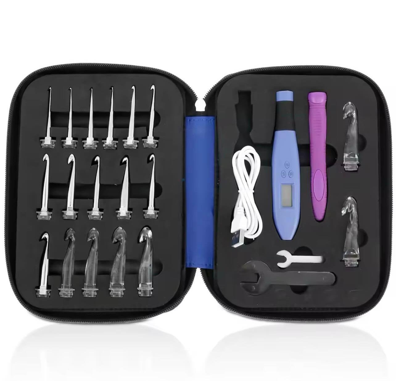 طقم إبر مضيئة